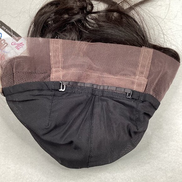 Straight 12” #Natural Black 100% Human Hair 360° Full Cap Lace Frontal - Picture 8 of 11